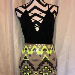 Aztec Mini skirt